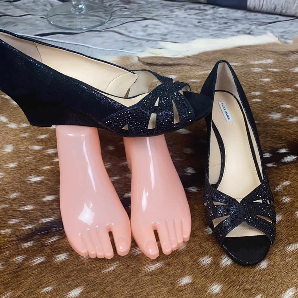 Alex Marie Dress Wedges Sandals Size 9 M NWOB - Picture 12 of 12